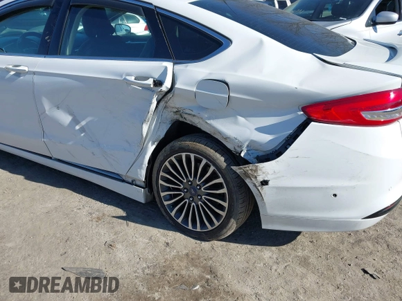 2017 Ford Fusion Titanium with VIN 3FA6P0SU3HR152006, listed as a IAAI auction lot 41423485 with 183,547 mi miles and . Bid and sale history available at carsss.com. Image 17.