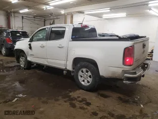 2020 Chevrolet Colorado 4WD Work Truck with VIN 1GCGTBENXL1242427, listed as a Copart auction lot 46434505 with 63,453 mi miles and Salvage Title. Bid and sale history available at carsss.com. Image 2.