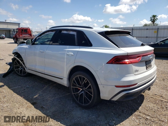 2019 Audi Q8 Premium Plus z VIN WA1EVBF16KD030631, wystawiony jako Copart lot #65307503 z przebiegiem 39 368 mil mil oraz . Historia ofert i sprzedaży dostępna na DreamBid. Obrazek 2.