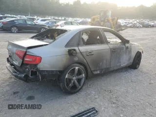 2015 Audi A4 Premium Plus with VIN WAUHFAFL5FN017605, listed as a Copart auction lot 67705584 with 0 mi miles and Salvage Title. Bid and sale history available at carsss.com. Image 3.