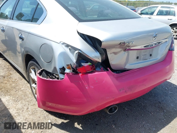 2013 Nissan Maxima SV with VIN 1N4AA5AP8DC835025, listed as a IAAI auction lot 42104523 with 172,434 mi miles and . Bid and sale history available at DreamBid. Image 6.