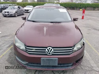 2013 Volkswagen Passat Wolfsburg Edition with VIN 1VWAP7A38DC136413, listed as a IAAI auction lot 42022470 with 265,221 mi miles. Bid and sale history available at carsss.com. Image 12.