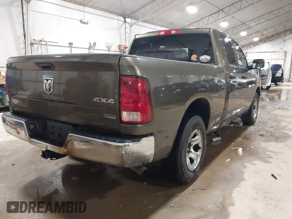 2012 Ram 1500 Tradesman with VIN 1C6RD7FPXCS291390, listed as a IAAI auction lot 41245933 with 134,689 mi miles. Bid and sale history available at carsss.com. Image 4.