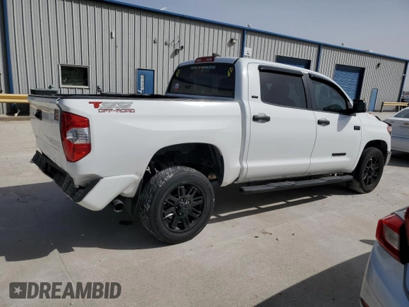 2021 Toyota Tundra 2WD SR5 with VIN 5TFEY5F10MX297957, listed as a Copart auction lot 48405795 with 47,760 mi miles and Salvage Title. Bid and sale history available at carsss.com. Image 3.