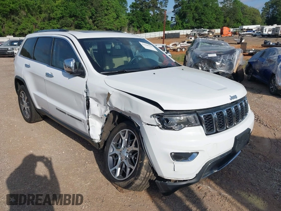 2022 Jeep Grand Cherokee Limited with VIN 1C4RJEBG9NC126472, listed as a IAAI auction lot 42008318 with 77,508 mi miles and . Bid and sale history available at DreamBid. Image 1.