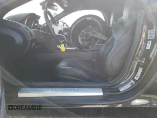 2014 Jaguar F-Type V6 with VIN SAJWA6E75E8K03346, listed as a Copart auction lot 69998944 with Not Provided miles and Salvage Title. Bid and sale history available at DreamBid. Image 7.