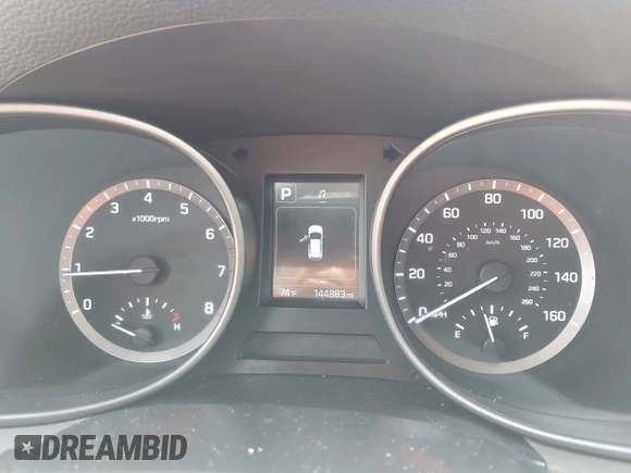 2017 Hyundai Santa Fe 2.4L with VIN 5NMZTDLB5HH018198, listed as a IAAI auction lot 42523632 with 144,883 mi miles and . Bid and sale history available at DreamBid. Image 7.