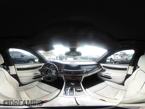 2013 BMW 7 Series 750Li xDrive with VIN WBAYF8C5XDD139832, listed as a IAAI auction lot 42110322 with 149,453 mi miles and . Bid and sale history available at DreamBid. Image 18.