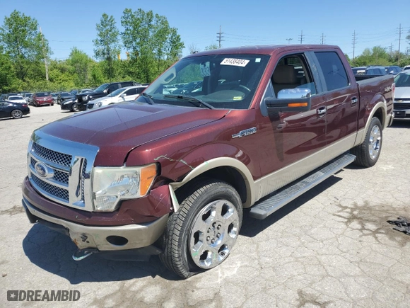 2010 Ford F-150 XL with VIN 1FTFW1EV9AFC27821, listed as a Copart auction lot 51438404 with 203,873 mi miles and Salvage Title. Bid and sale history available at carsss.com. Image 1.