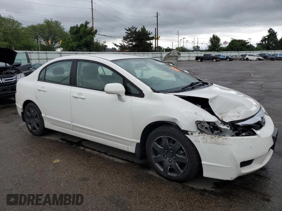 2009 Honda Civic LX z VIN 1HGFA16529L009019, wystawiony jako Copart lot #58039395 z przebiegiem 234 332 mil mil oraz Szkoda całkowita • Salvage title. Historia ofert i sprzedaży dostępna na DreamBid. Obrazek 4.
