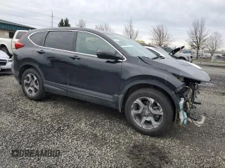 2018 Honda CR-V EX with VIN 7FARW2H58JE066000, listed as a Copart auction lot 49657835 with 58,595 mi miles and Salvage Title. Bid and sale history available at carsss.com. Image 4.