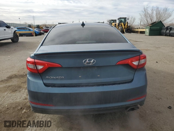 2016 Hyundai Sonata 2.4L with VIN 5NPE24AF4GH401509, listed as a Copart auction lot 44973315 with 139,952 mi miles and Salvage Title. Bid and sale history available at carsss.com. Image 6.