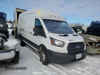2020 Ford Transit Cargo with VIN 1FTBF4XG3LKB63896, listed as a Copart auction lot 45961475 with 106,734 mi miles and Salvage Title. Bid and sale history available at DreamBid. Image 4.