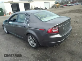 2007 Acura TL with VIN 19UUA66237A047393, listed as a IAAI auction lot 38734178 with 999,999 mi miles. Bid and sale history available at carsss.com. Image 3.