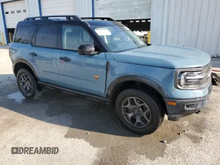 2021 Ford Bronco Sport Badlands z VIN 3FMCR9D99MRB07775, wystawiony jako Copart lot #50647835 z przebiegiem 95 030 mil mil oraz Szkoda całkowita • Salvage title. Historia ofert i sprzedaży dostępna na DreamBid. Obrazek 4.