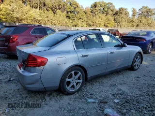 2003 Infiniti G35 w/Leather with VIN JNKCV51EX3M318774, listed as a Copart auction lot 76912684 with 173,249 mi miles and Salvage Title. Bid and sale history available at DreamBid. Image 3.