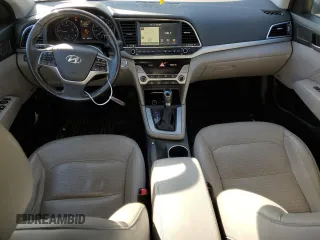 2017 Hyundai Elantra Limited with VIN 5NPD84LF3HH068745, listed as a Copart auction lot 44382565 with 99,496 mi miles and Salvage Title. Bid and sale history available at DreamBid. Image 8.