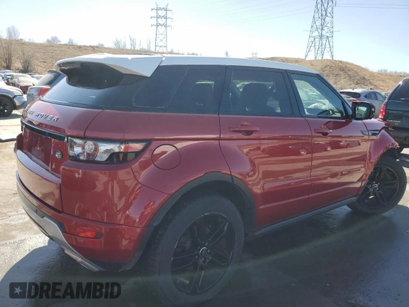 2013 Land Rover Range Rover Evoque Dynamic Premium with VIN SALVT2BG8DH798623, listed as a Copart auction lot 49003945 with 104,238 mi miles and Salvage title. Bid and sale history available at DreamBid. Image 3.