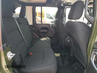 2021 Jeep Wrangler Unlimited Willys с VIN 1C4HJXDM4MW727070, выставлен на аукционе Copart как лот 60461275 с пробегом 42 078 миль миль и Списание • Salvage title. История ставок и продаж доступна на DreamBid. Изображение 10.