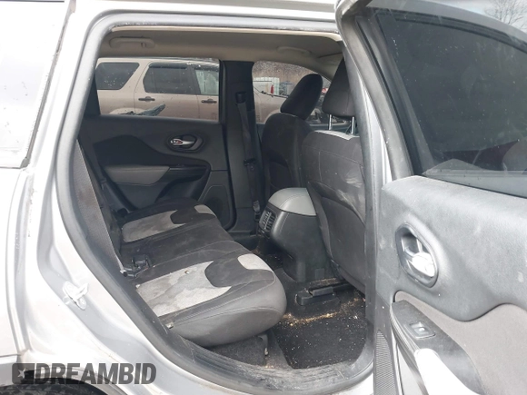 2014 Jeep Cherokee Sport with VIN 1C4PJLAB5EW268916, listed as a IAAI auction lot 41715729 with 116,544 mi miles and . Bid and sale history available at DreamBid. Image 8.