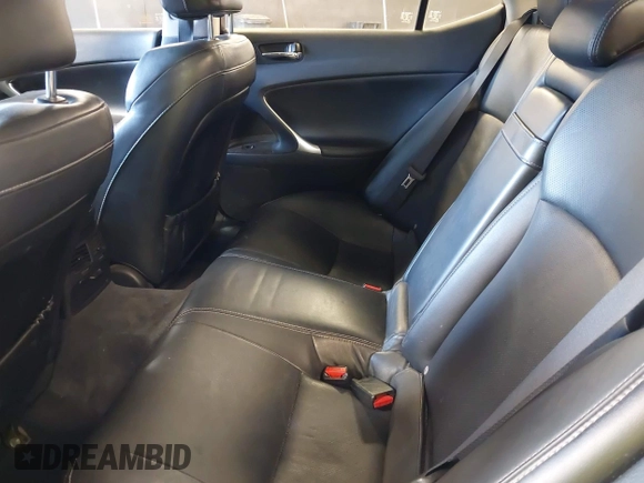 2009 Lexus IS 250 z VIN JTHCK262395033360, wystawiony jako IAAI lot #42064172 z przebiegiem 133 542 mil mil oraz . Historia ofert i sprzedaży dostępna na DreamBid. Obrazek 8.