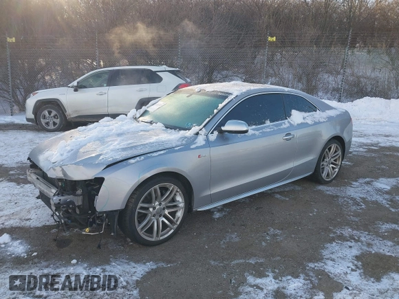 2015 Audi S5 Premium Plus with VIN WAUCGAFR8FA039309, listed as a IAAI auction lot 41363365 with 130,930 mi miles. Bid and sale history available at carsss.com. Image 18.