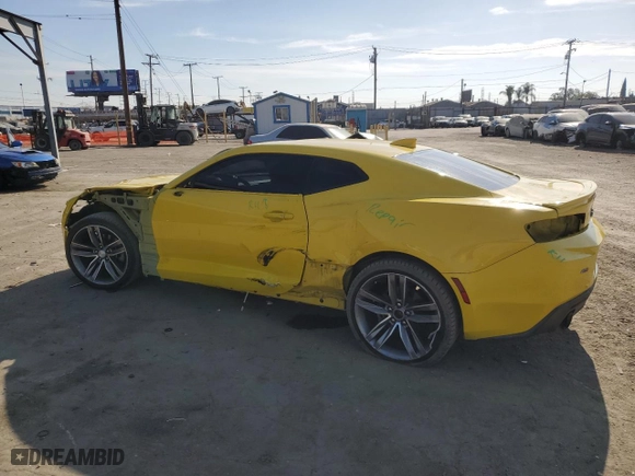 2016 Chevrolet Camaro 1LT with VIN 1G1FB1RS6G0165598, listed as a Copart auction lot 80999854 with 144,653 mi miles and Salvage Title. Bid and sale history available at carsss.com. Image 2.