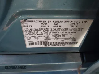 2003 Nissan Altima SE z VIN 1N4BL11D63C282757, wystawiony jako IAAI lot #41859329 z przebiegiem 218 391 mil mil oraz . Historia ofert i sprzedaży dostępna na DreamBid. Obrazek 9.