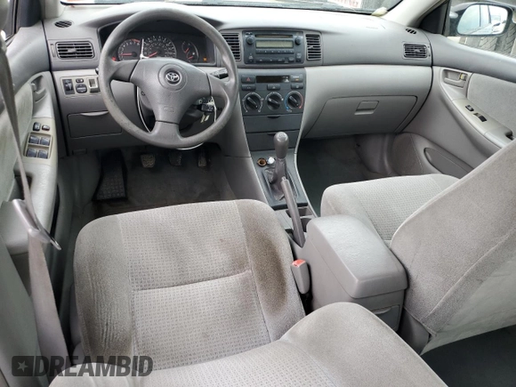 2007 Toyota Corolla CE with VIN 2T1BR30E17C726204, listed as a Copart auction lot 54265735 with 299,999 mi miles and Clean Title. Bid and sale history available at carsss.com. Image 8.