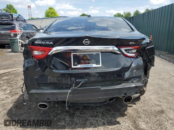 2017 Nissan Maxima SL z VIN 1N4AA6AP3HC452539, wystawiony jako Copart lot #59651495 z przebiegiem 59 437 mil mil oraz Szkoda całkowita • Salvage title. Historia ofert i sprzedaży dostępna na DreamBid. Obrazek 6.
