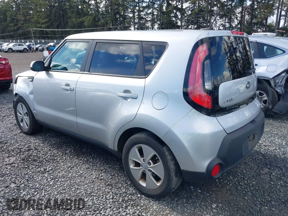 2014 Kia Soul with VIN KNDJN2A28E7732621, listed as a IAAI auction lot 41729382 with 38,507 mi miles. Bid and sale history available at carsss.com. Image 3.