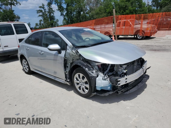 2023 Toyota Corolla LE with VIN 5YFB4MDE0PP053551, listed as a Copart auction lot 55180415 with 6,046 mi miles and Salvage Title. Bid and sale history available at DreamBid. Image 4.