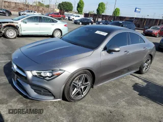 2020 Mercedes-Benz CLA 250 with VIN W1K5J4HB7LN085545, listed as a Copart auction lot 57897155 with 34,500 mi miles and Salvage title. Bid and sale history available at DreamBid. Image 1.