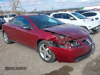 2008 Pontiac G6 GT with VIN 1G2ZH36N384273317, listed as a IAAI auction lot 41226033 with 134,321 mi miles. Bid and sale history available at carsss.com. Image 1.