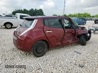 2016 Nissan LEAF S z VIN 1N4BZ0CP7GC312886, wystawiony jako Copart lot #57893505 z przebiegiem Nie podano mil oraz Szkoda całkowita • Salvage title. Historia ofert i sprzedaży dostępna na DreamBid. Obrazek 3.