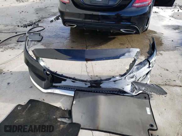 2015 Mercedes-Benz C-Class C 400 with VIN 55SWF6GB3FU016012, listed as a Copart auction lot 86436924 with 112,155 mi miles and Salvage Title. Bid and sale history available at carsss.com. Image 13.