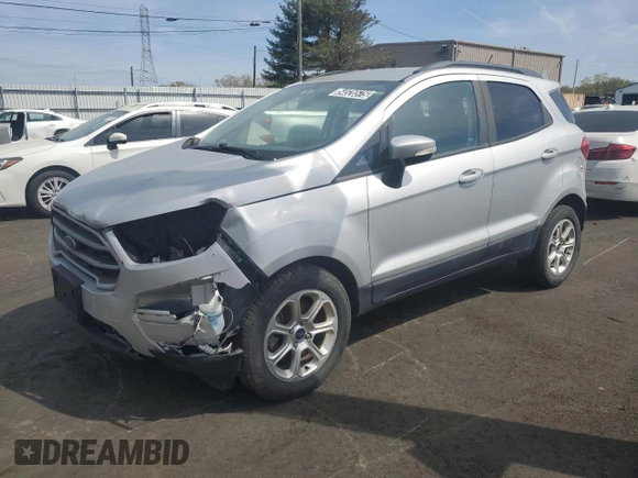 2019 Ford EcoSport SE z VIN MAJ3S2GE0KC270745, wystawiony jako Copart lot #54526575 z przebiegiem Nie podano mil oraz Nie do naprawy • Non repairable. Historia ofert i sprzedaży dostępna na DreamBid. Obrazek 1.