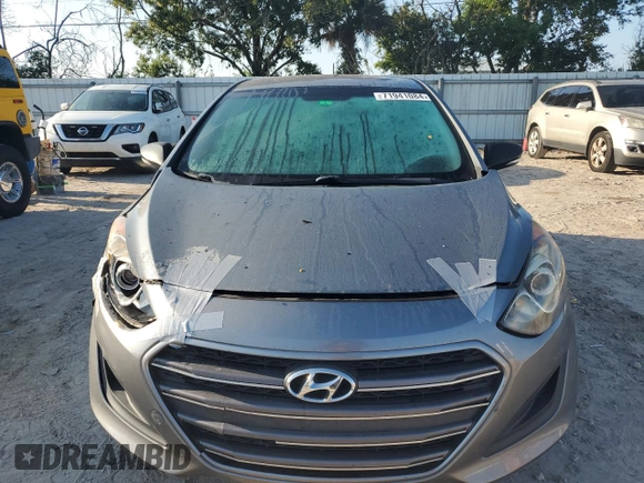 2017 Hyundai Elantra GT with VIN KMHD35LHXHU375806, listed as a Copart auction lot 71941084 with 101,709 mi miles and Salvage Title. Bid and sale history available at carsss.com. Image 5.
