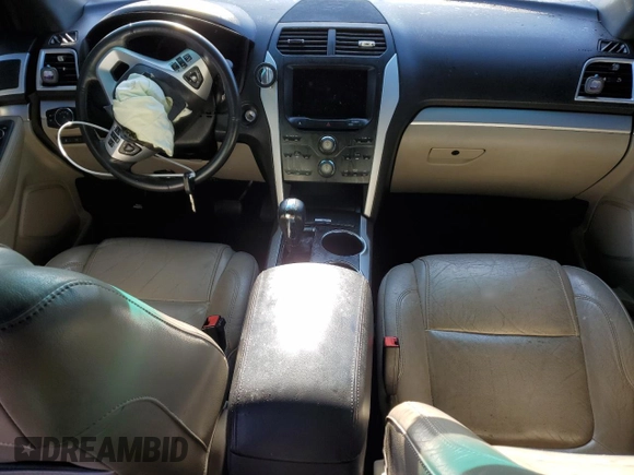 2013 Ford Explorer XLT with VIN 1FM5K8D81DGB56586, listed as a Copart auction lot 49843835 with Not Provided miles and Salvage Title. Bid and sale history available at DreamBid. Image 8.