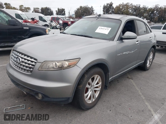 2003 Infiniti FX Options with VIN JNRBS08W33X402022, listed as a IAAI auction lot 42047472 with 203,438 mi miles and . Bid and sale history available at DreamBid. Image 2.