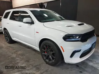 2021 Dodge Durango SRT 392 with VIN 1C4SDJGJ8MC845443, listed as a IAAI auction lot 40239648 with 4,904 mi miles and . Bid and sale history available at DreamBid. Image 1.