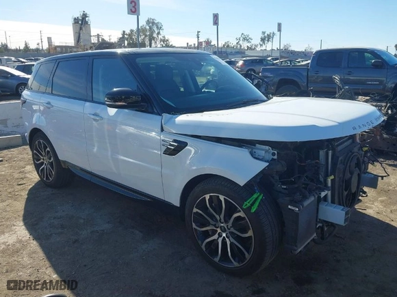 2019 Land Rover Range Rover Sport HSE with VIN SALWR2RV5KA816430, listed as a IAAI auction lot 41389657 with 56,179 mi miles. Bid and sale history available at carsss.com. Image 1.