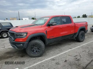 2021 Ram 1500 TRX with VIN 1C6SRFU9XMN904237, listed as a Copart auction lot 59610485 with 24,017 mi miles and Salvage title. Bid and sale history available at DreamBid. Image 1.