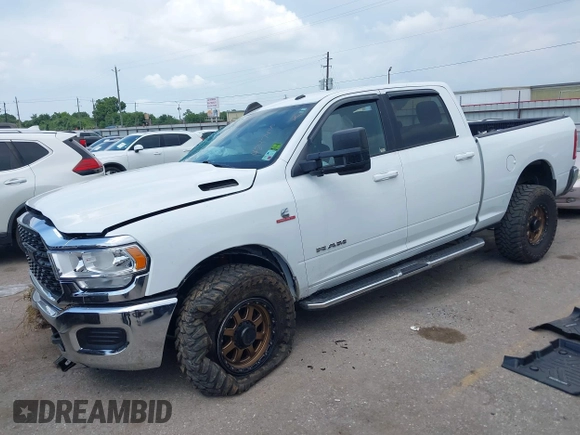 2022 Ram 2500 Big Horn with VIN 3C6UR5DLXNG436311, listed as a IAAI auction lot 42474145 with 59,174 mi miles and . Bid and sale history available at DreamBid. Image 17.