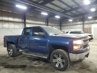 2015 Chevrolet Silverado 1500 LS with VIN 1GCVKPEC0FZ447511, listed as a Copart auction lot 49306865 with 50,576 mi miles and Salvage Title. Bid and sale history available at DreamBid. Image 4.