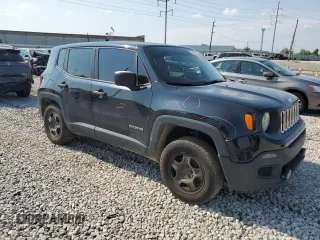 2015 Jeep Renegade Sport with VIN ZACCJBAT0FPB54554, listed as a Copart auction lot 66386814 with 115,219 mi miles and Salvage Title. Bid and sale history available at DreamBid. Image 4.