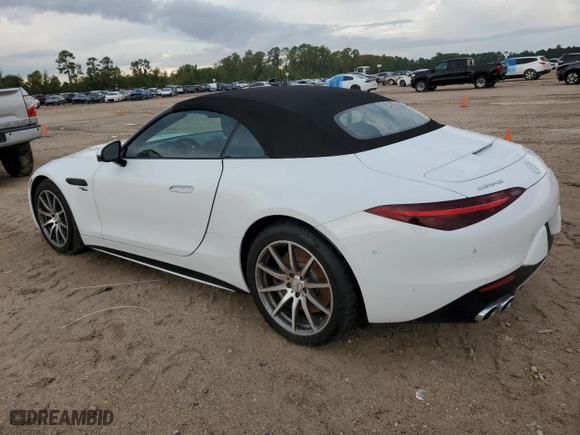 2023 Mercedes-Benz SL with VIN W1KVK5AB8PF019843, listed as a Copart auction lot 77594164 with 0 mi miles and Salvage Title. Bid and sale history available at carsss.com. Image 2.