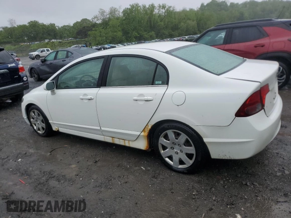 2006 Honda Civic LX z VIN 1HGFA16566L114075, wystawiony jako Copart lot #55794165 z przebiegiem 237 259 mil mil oraz Szkoda całkowita • Salvage title. Historia ofert i sprzedaży dostępna na DreamBid. Obrazek 2.