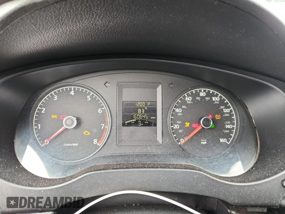 2012 Volkswagen Jetta S z VIN 3VW2K7AJ4CM409183, wystawiony jako Copart lot #63985765 z przebiegiem 160 645 mil mil oraz Szkoda całkowita • Salvage title. Historia ofert i sprzedaży dostępna na DreamBid. Obrazek 9.