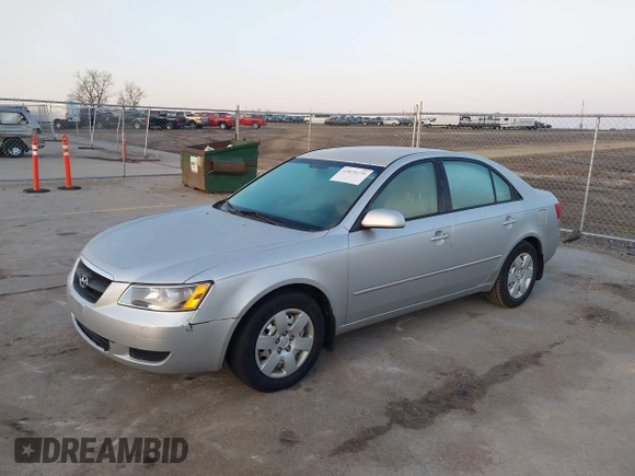 2007 Hyundai Sonata GLS with VIN 5NPET46C87H247320, listed as a IAAI auction lot 41870139 with 121,412 mi miles and . Bid and sale history available at DreamBid. Image 2.